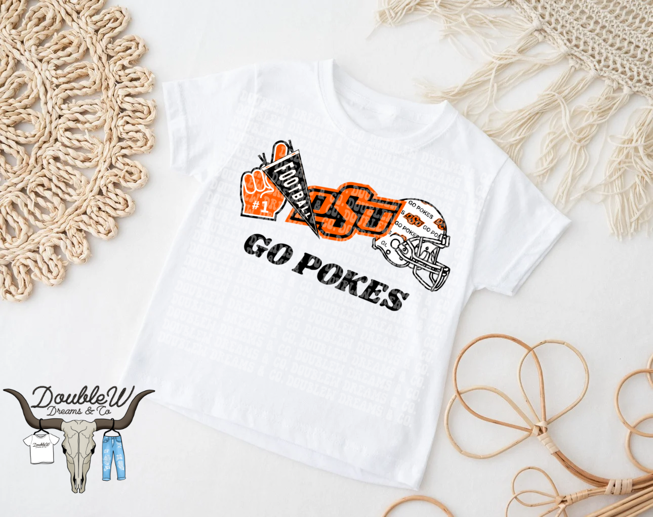 Football Bows or Helmets - College and NFL Available - Tees