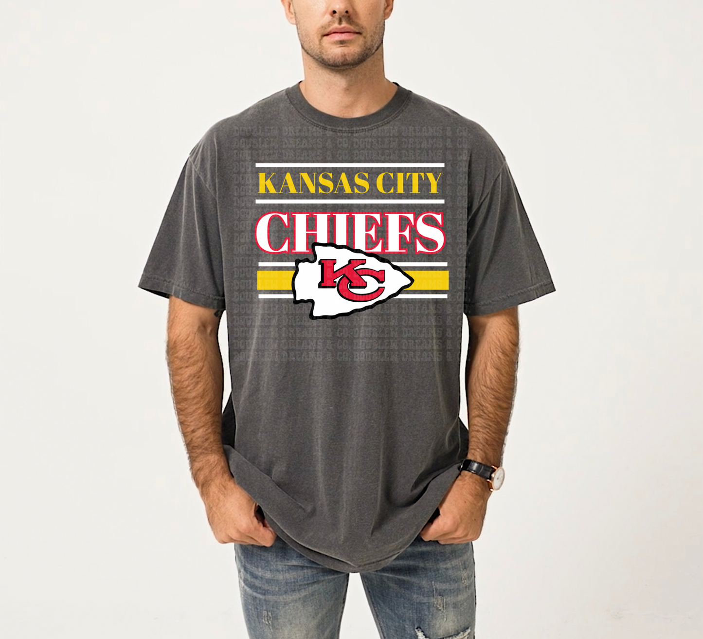 Football Logo - College or NFL Available - Tees