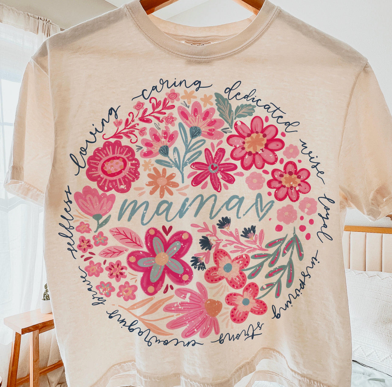Floral Mama - CC Tee
