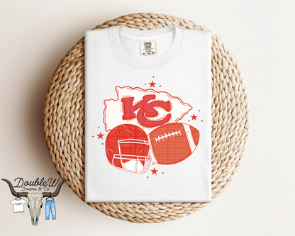 Football Daisies & Stars - NFL Available - Rompers