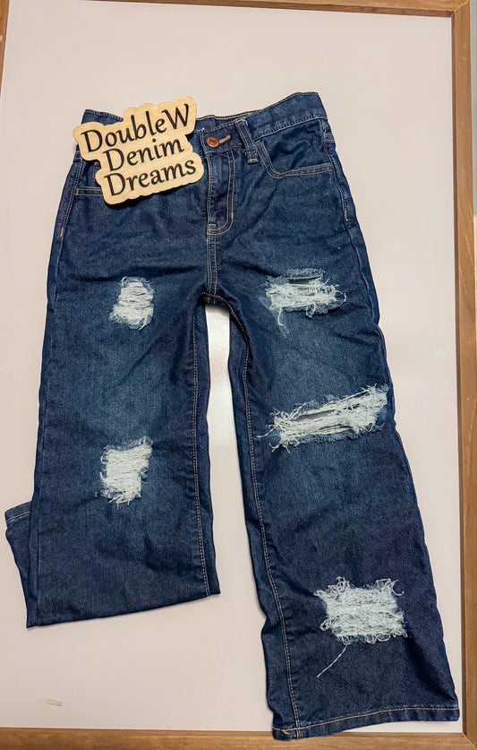Size 8 Distressed Jeans